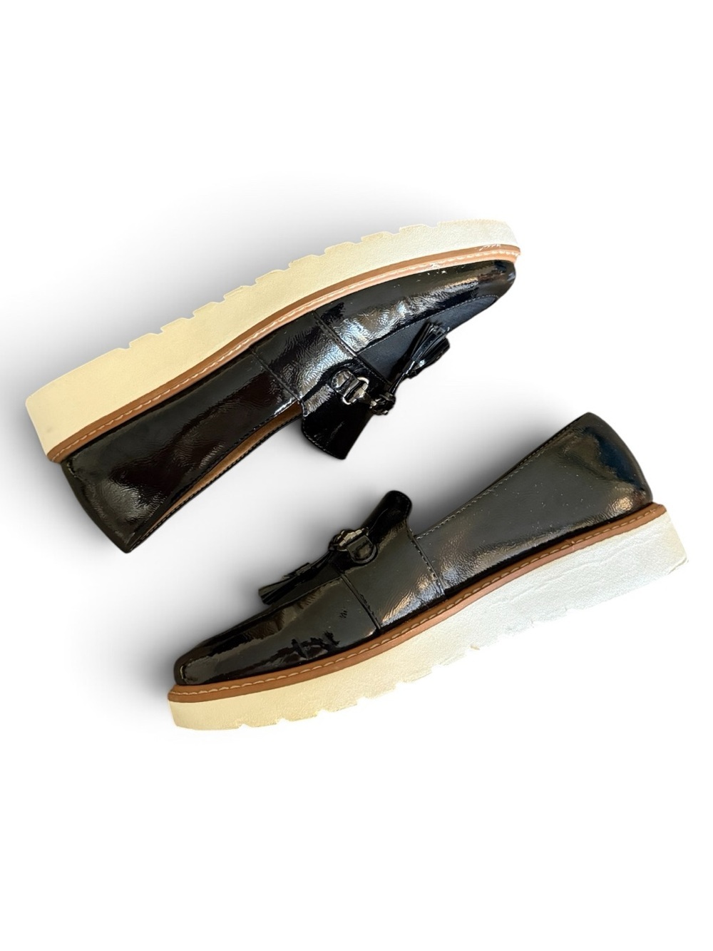 Naturalizer Estelle Tassel Loafer | Black Patent | Women’s Size 9 | Very Good - Picture 9 of 11